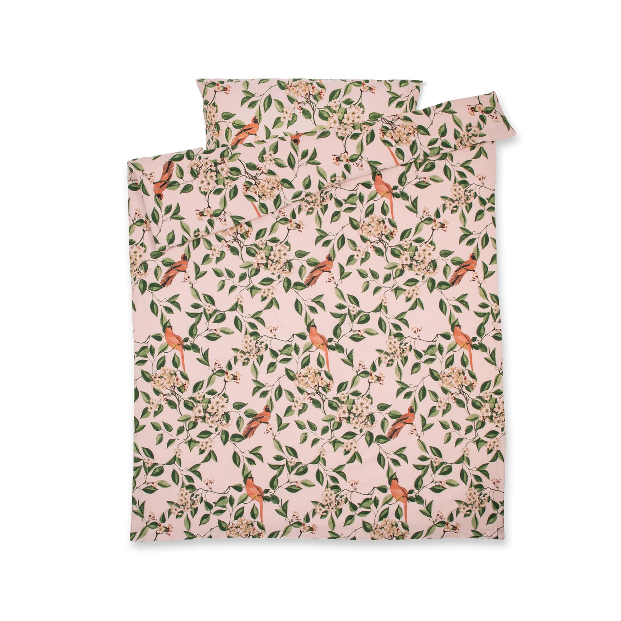 Manor Bidosa Taie d'oreiller florale en satin  