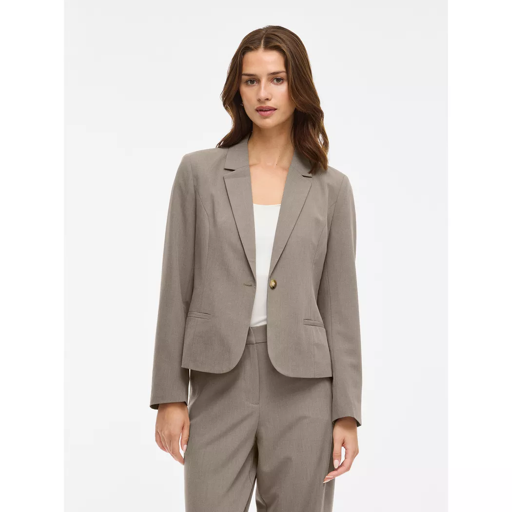 VILA - Blazer, für Damen, Beige, Größe 38