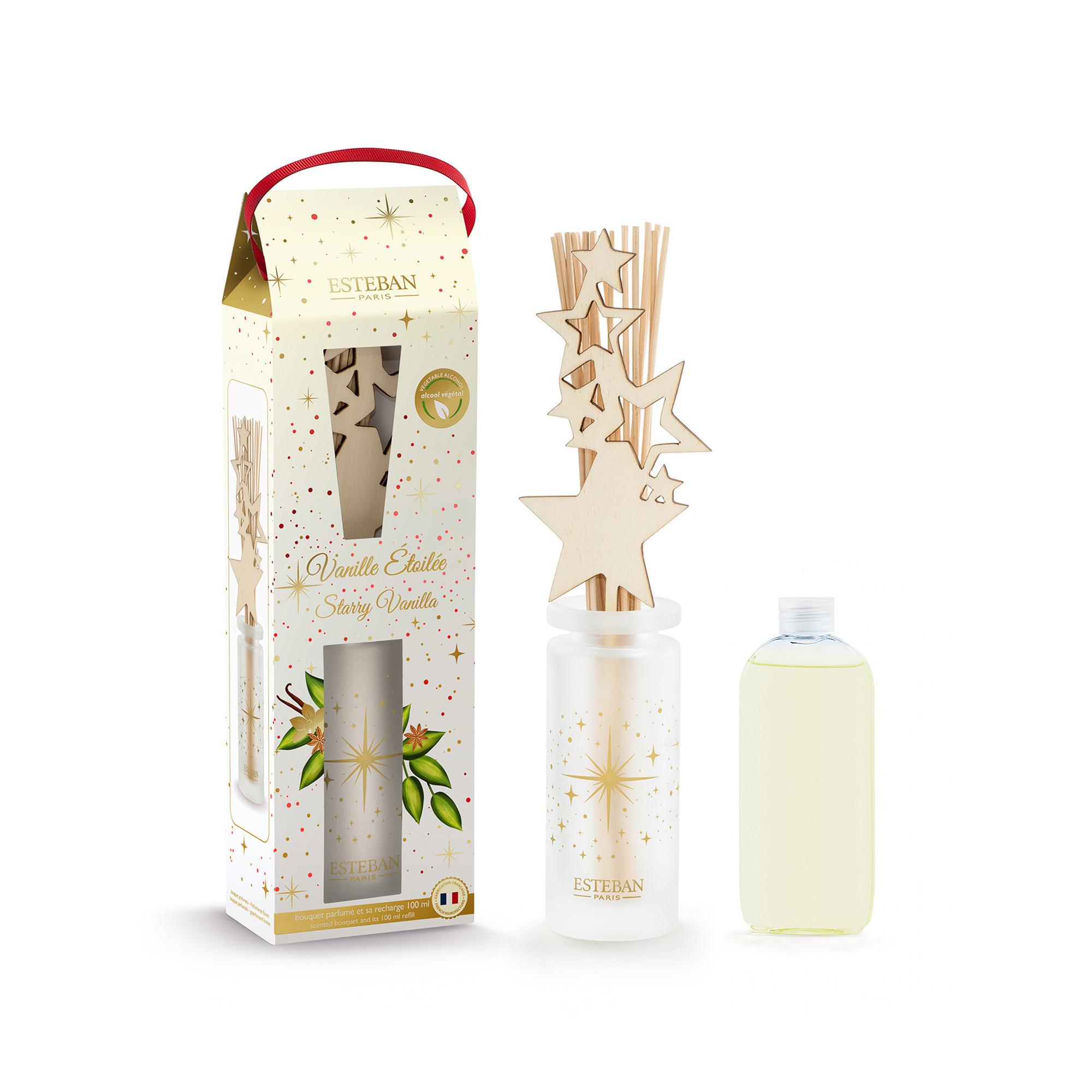 ESTEBAN Diffuseur d'arômes vanille etoilée 