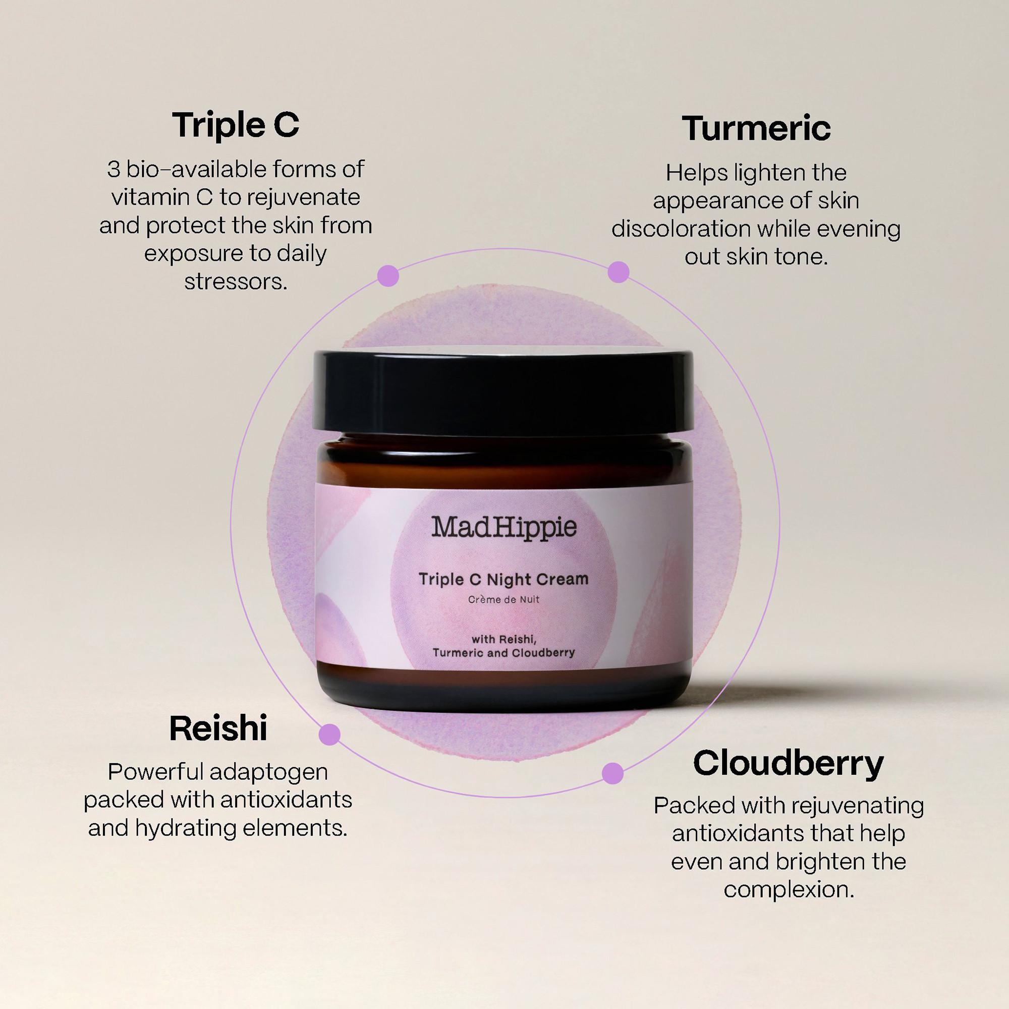 Mad Hippie  Triple-C-Nachtcreme  