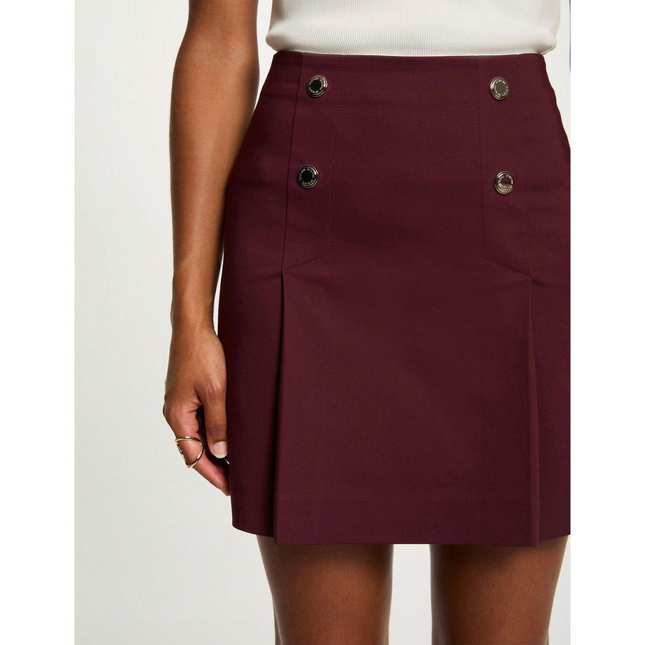 MORGAN Minirock Dekorative Knöpfe  