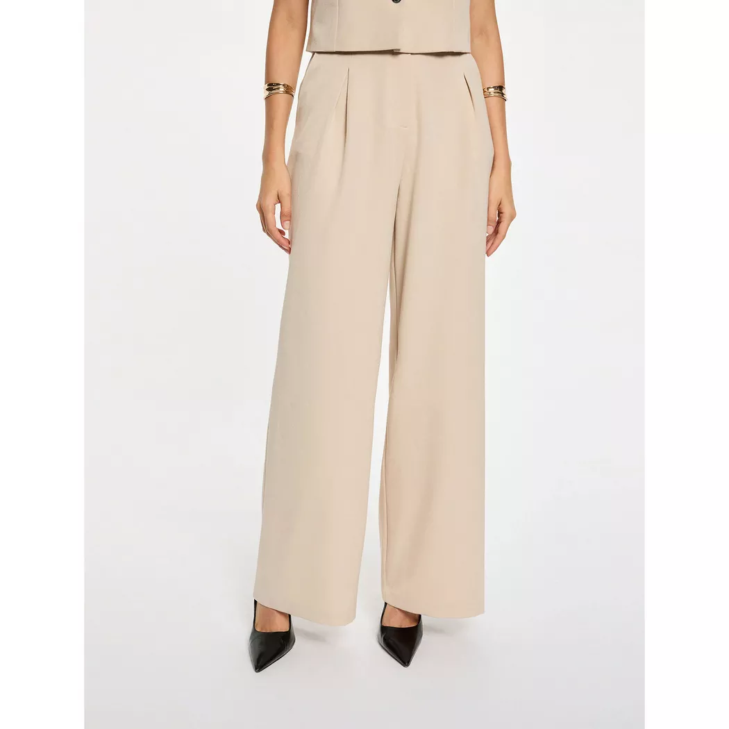 Morgan - Hose, für Damen, Beige Größe 42