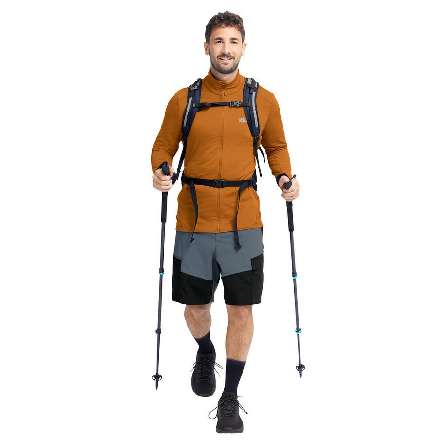 Jack Wolfskin LITESTRIDE FZ M Fleecejacke 