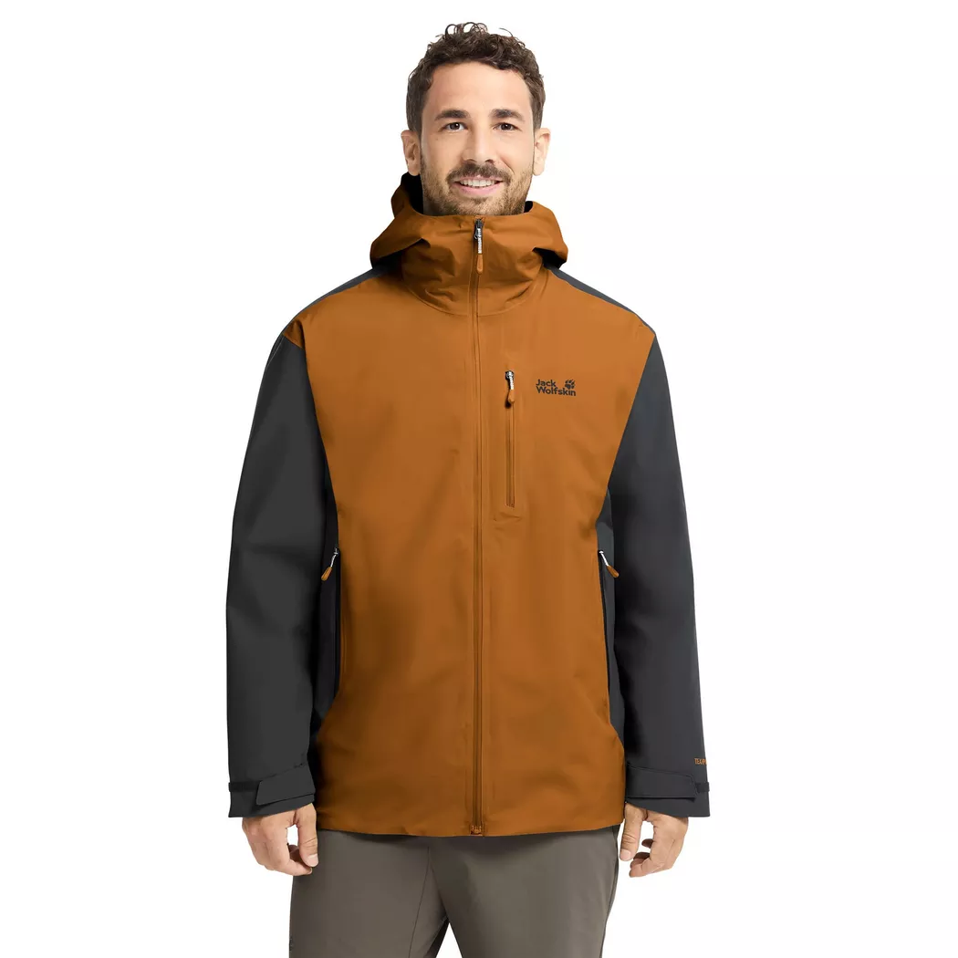 Jack Wolfskin - Trekkingjacke, für Herren, Rost, Größe S