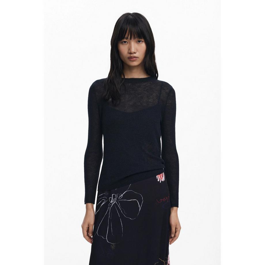 Desigual Robe 2-en-1 Manches Longues Fleurie  