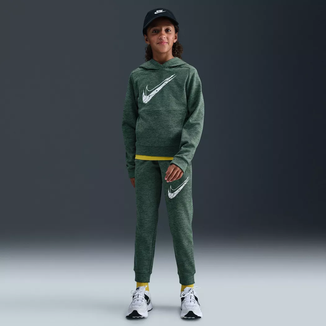 Nike - Top, K Nk Tf Rpl Multi Hdy Hbr Sr, M, Waldgrün