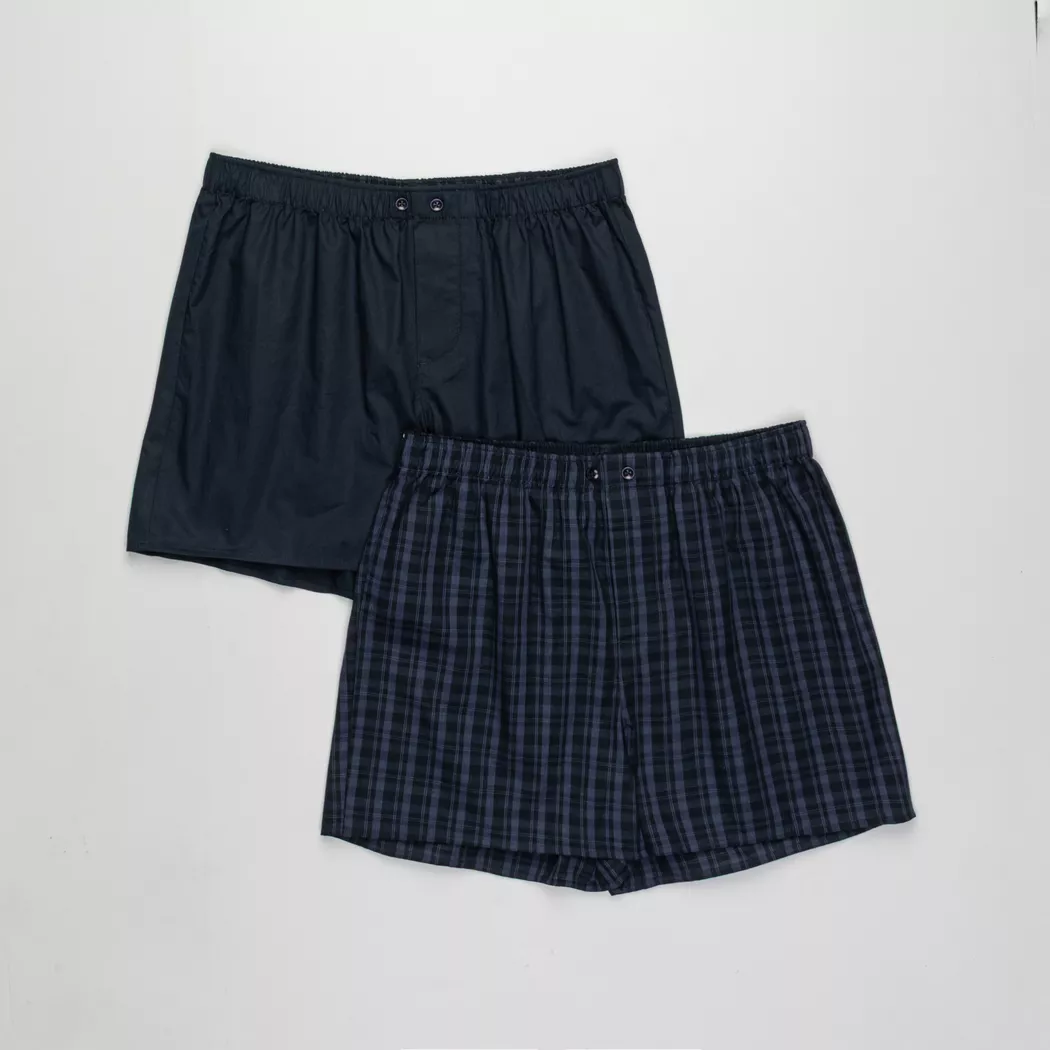 Manor Man - Boxershorts, 2er-Pack, für Herren, Multicolor, Größe XXL 2