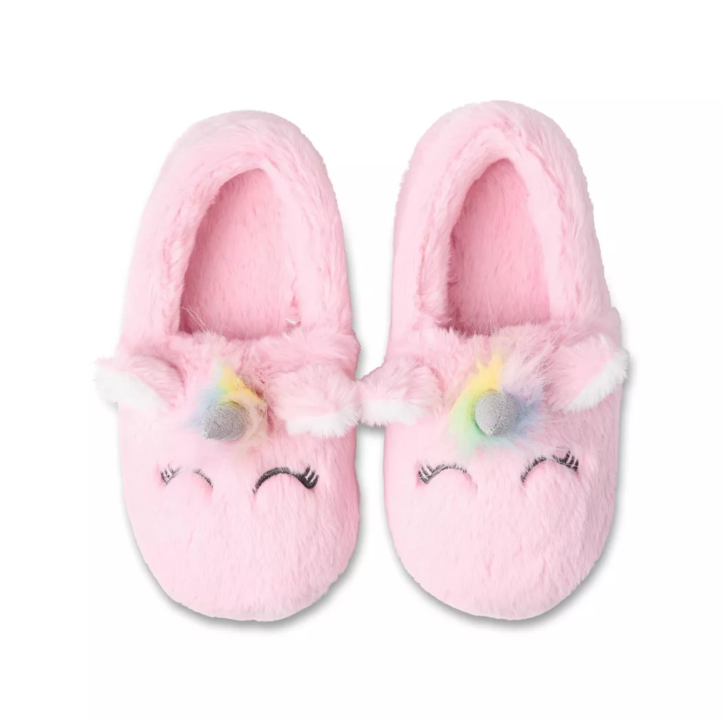 Lindex - Hausschuhe, Einhorn Hausschuhe, 27/28, Rosa