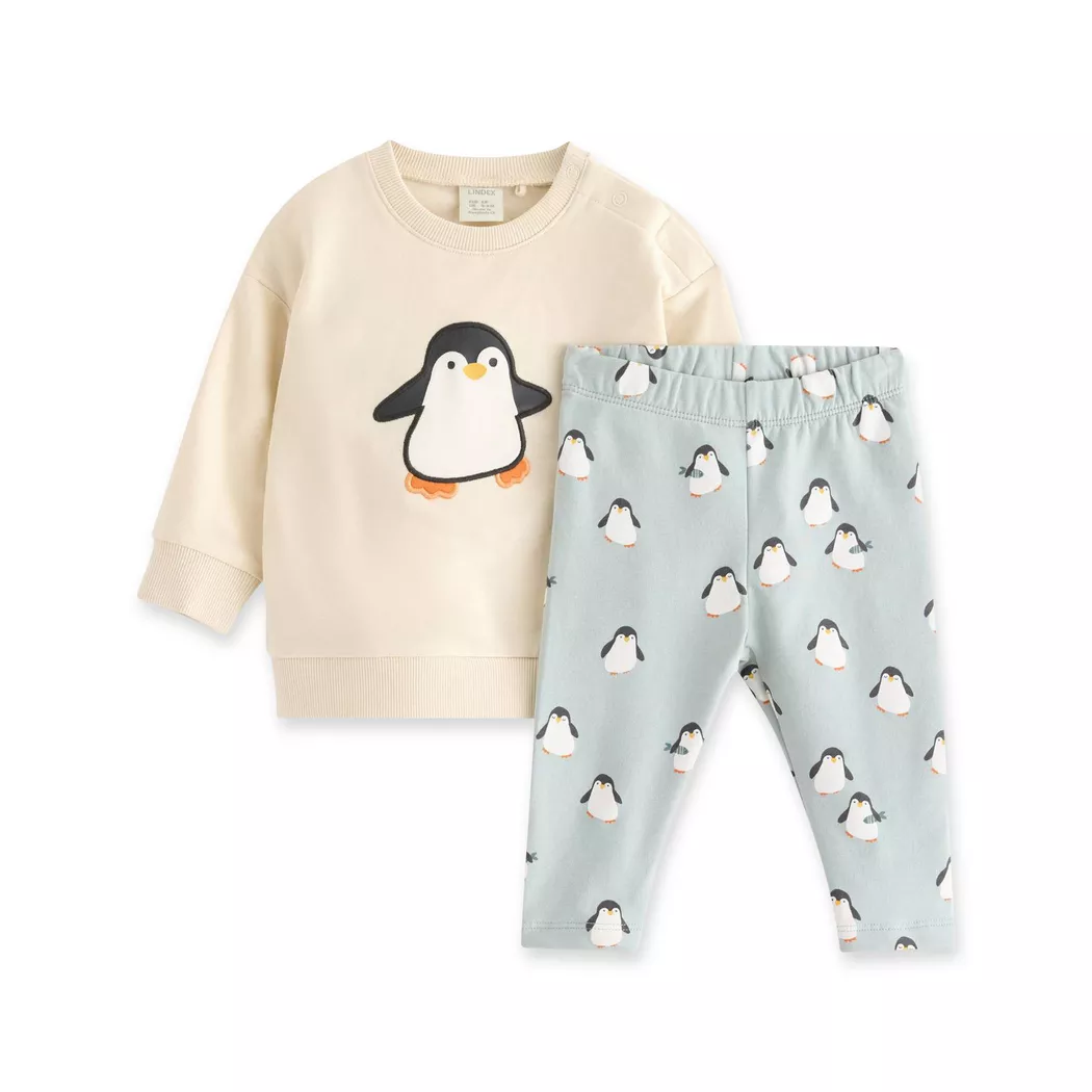 Lindex - Pyjama, 68, Beige 2