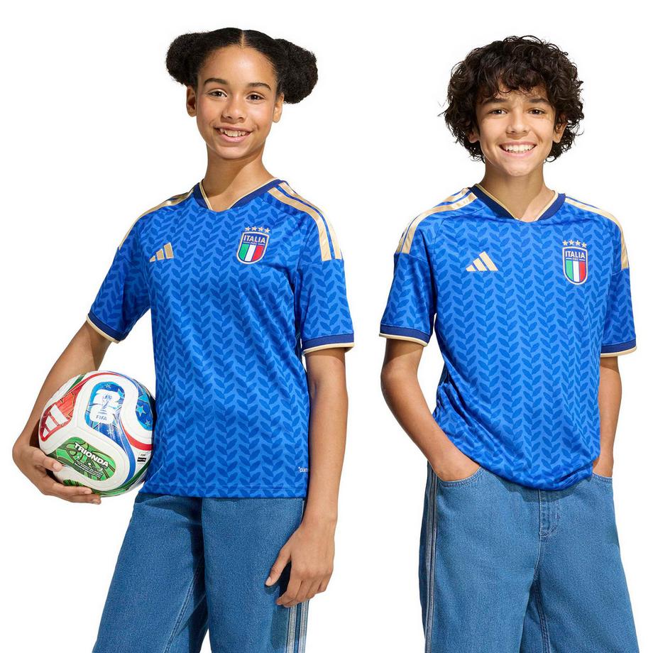 adidas Italy 26 Home Kids Maglietta da calciatore 