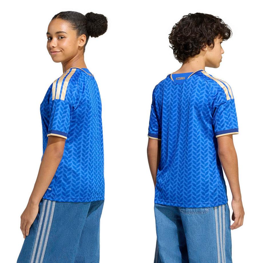 adidas Italy 26 Home Kids Maglietta da calciatore 