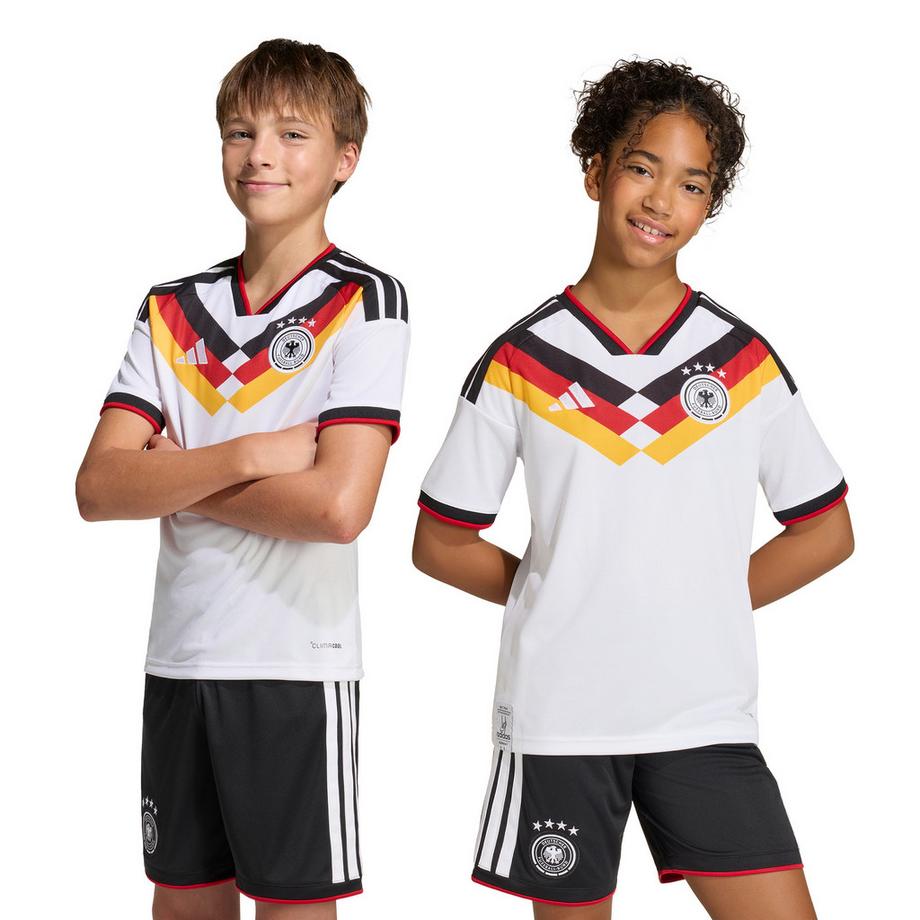 adidas Germany 26 Home Replica Kids Maglietta da calciatore 