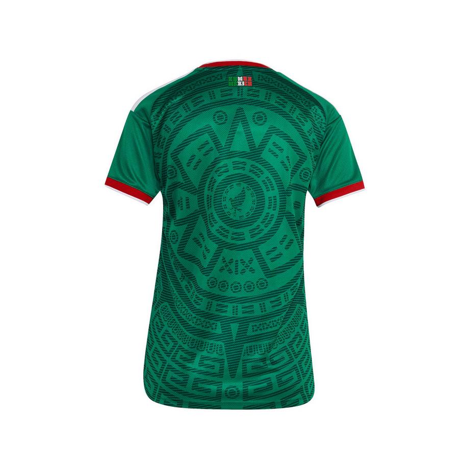 adidas Mexico 26 Home Replica Women Fussball Trikot 