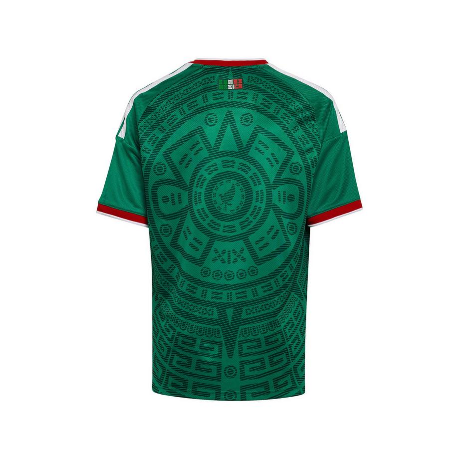 adidas Mexico 26 Home Kids Fussball Trikot 