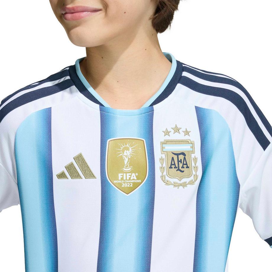 adidas Argentina 26 Home Replica Messi Kids Maillot de foot 