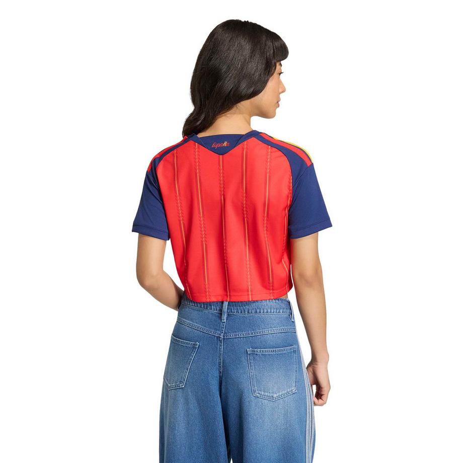 adidas Spain 26 Home Cropped Women Fussball Trikot 