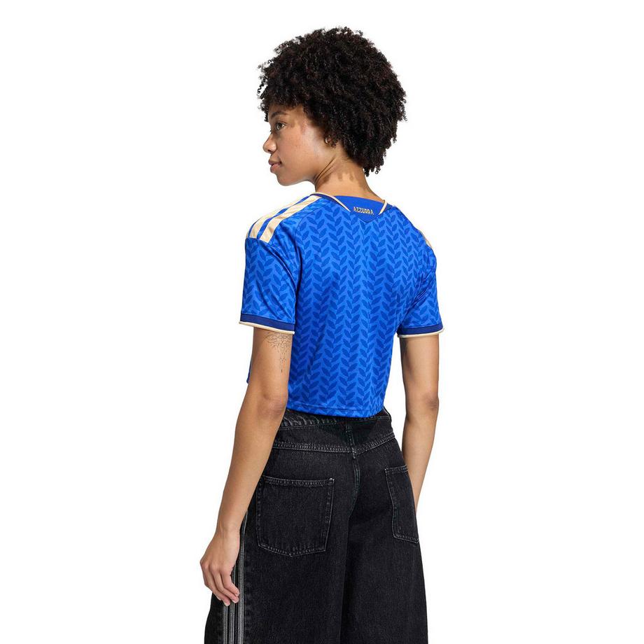 adidas Italy 26 Home Replica Cropped Women Fussball Trikot 