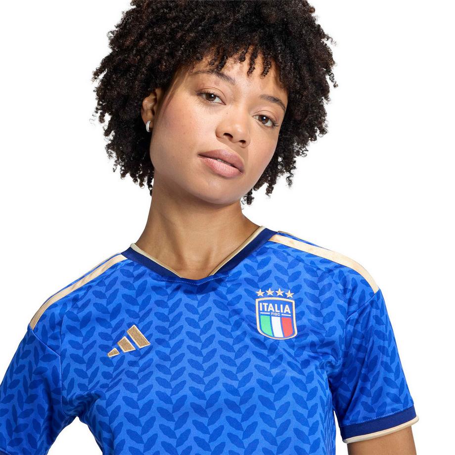 adidas Italy 26 Home Replica Cropped Women Fussball Trikot 