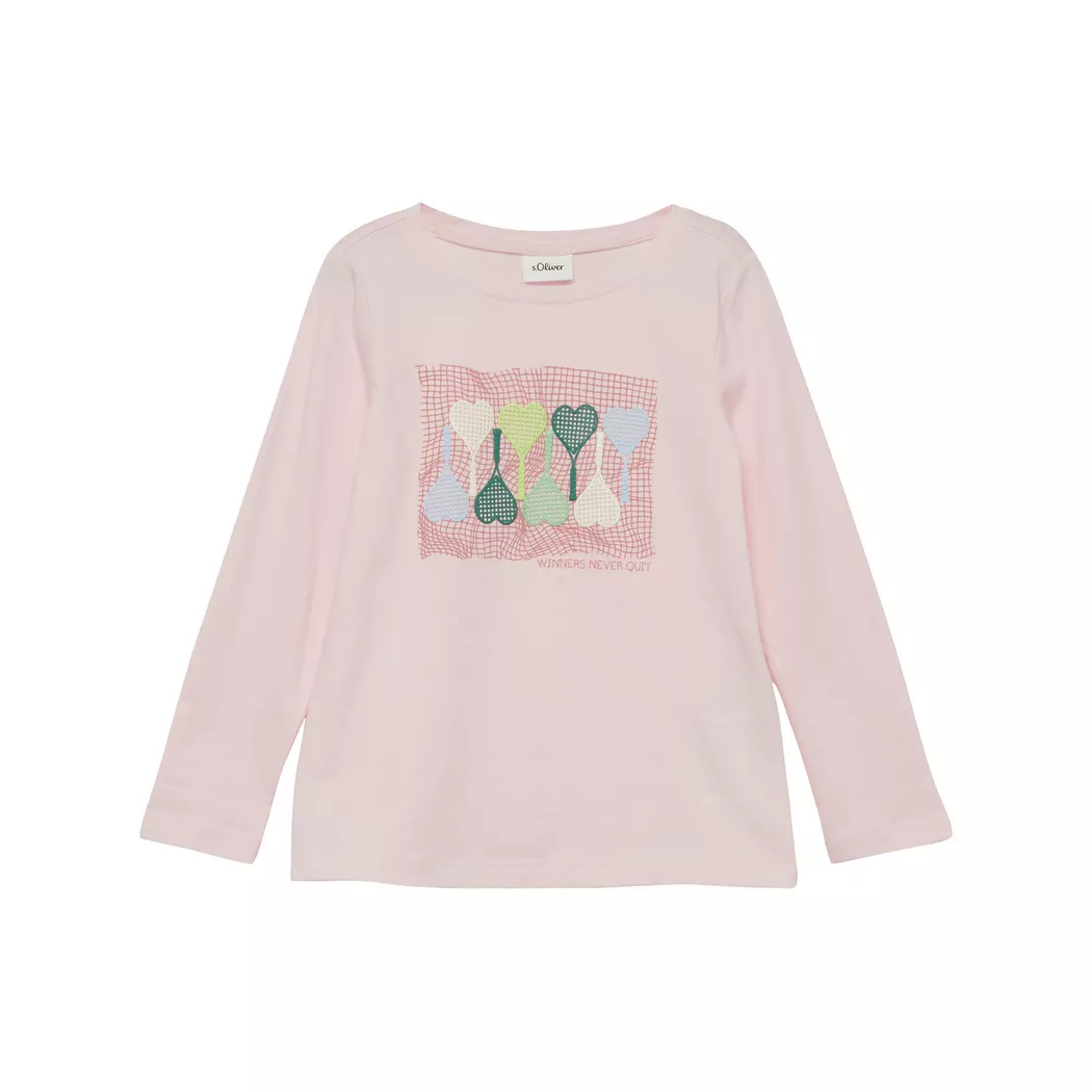 s.Oliver Junior Girls Short Sleeve T-Shirt Light Rose 116/122 3