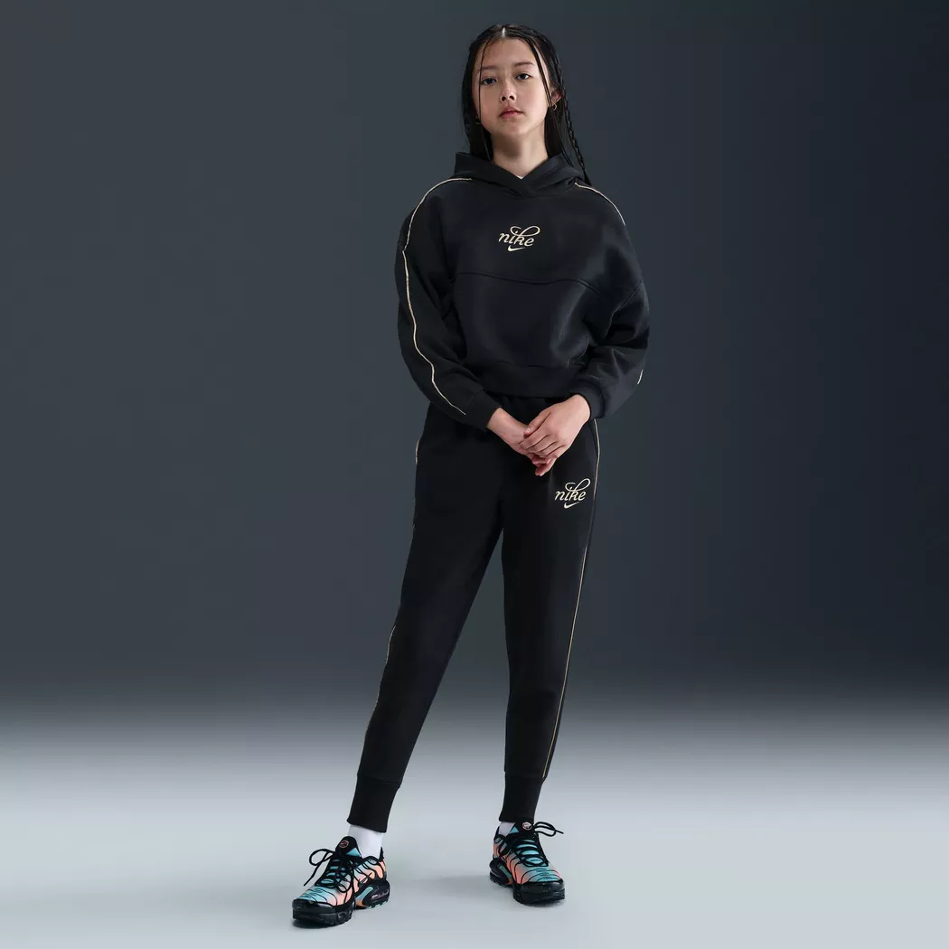 Nike - Top, G Nsw Club Flc Bxy Hdy Gx Shne, S, Black