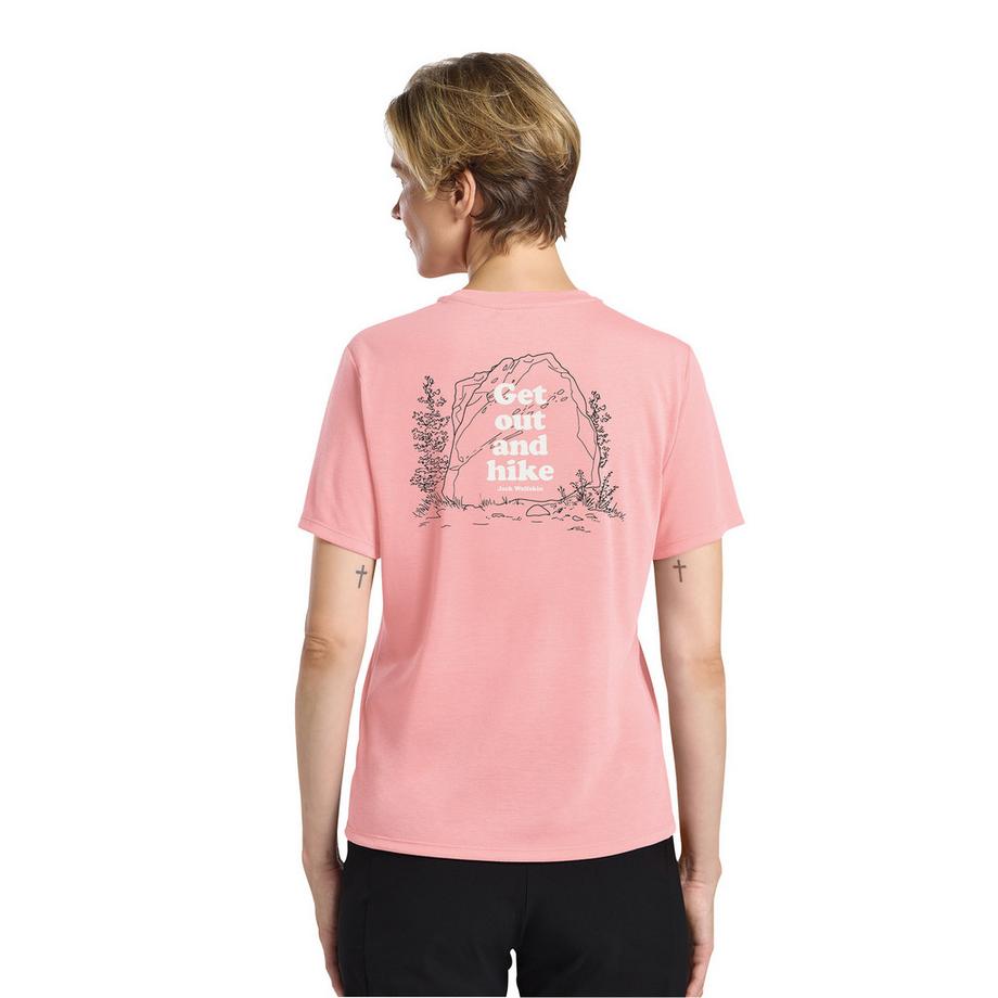 Jack Wolfskin VONNAN GRAPHIC T W T-Shirt 