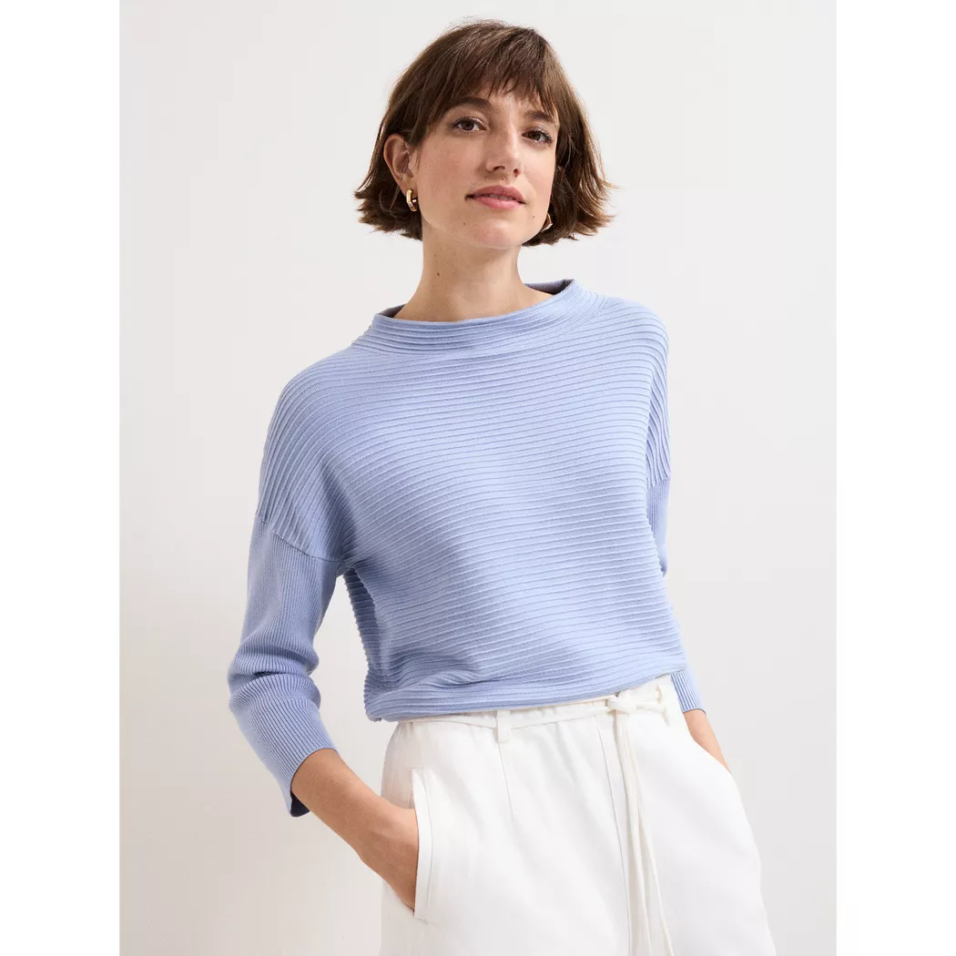 Phase Eight - Pullover, Rundhals, 3/4-Arm, für Damen, Blau, Größe S