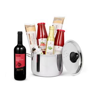 il Viaggiator Goloso GESCHENKKORB Geschenkkorb Spaghettiera (Induktion) 