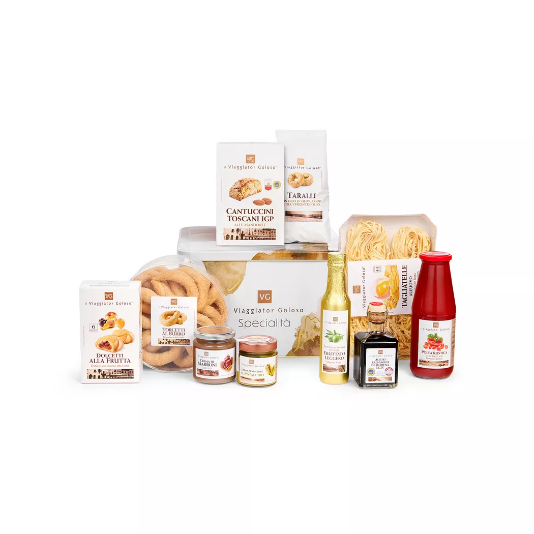 il Viaggiator Goloso, Geschenkkorb, Geschenkkorb Specialità