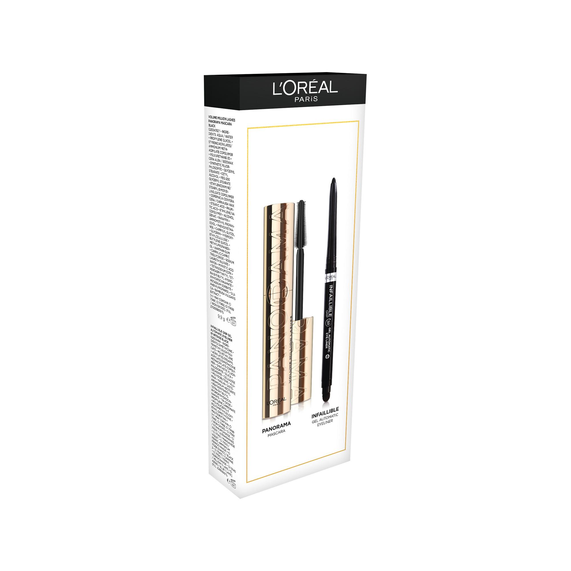 L'OREAL  Panorama Black Set 