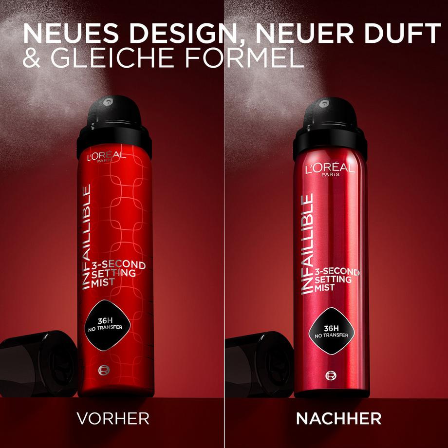 L'OREAL  Infaillible 3-Second Setting Mist XXL 
