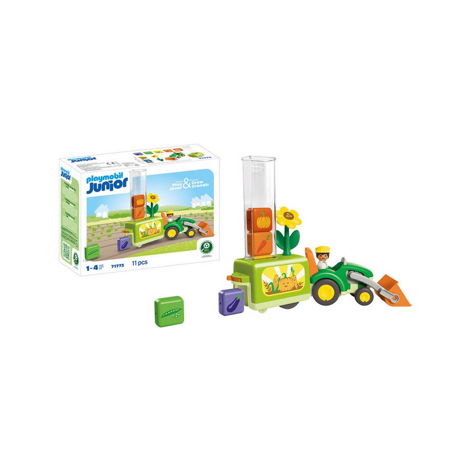 Playmobil  71773 Trattore con piante da seminare 
