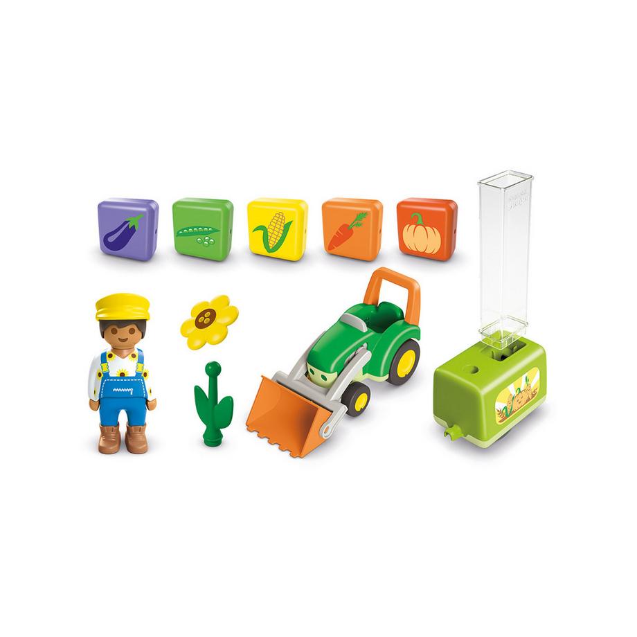 Playmobil  71773 Trattore con piante da seminare 