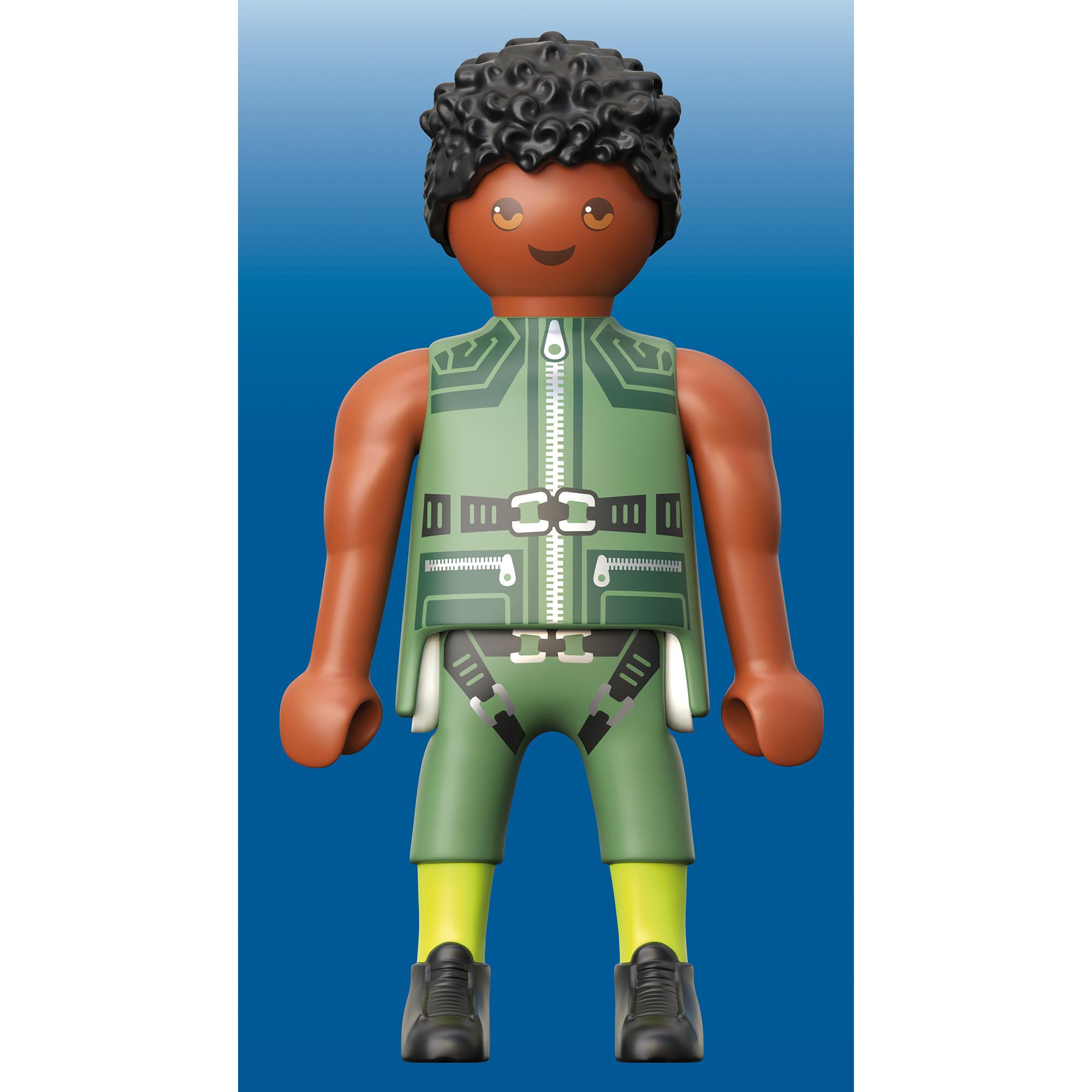 Playmobil  71832 Eroe con veicolo da combattimento 