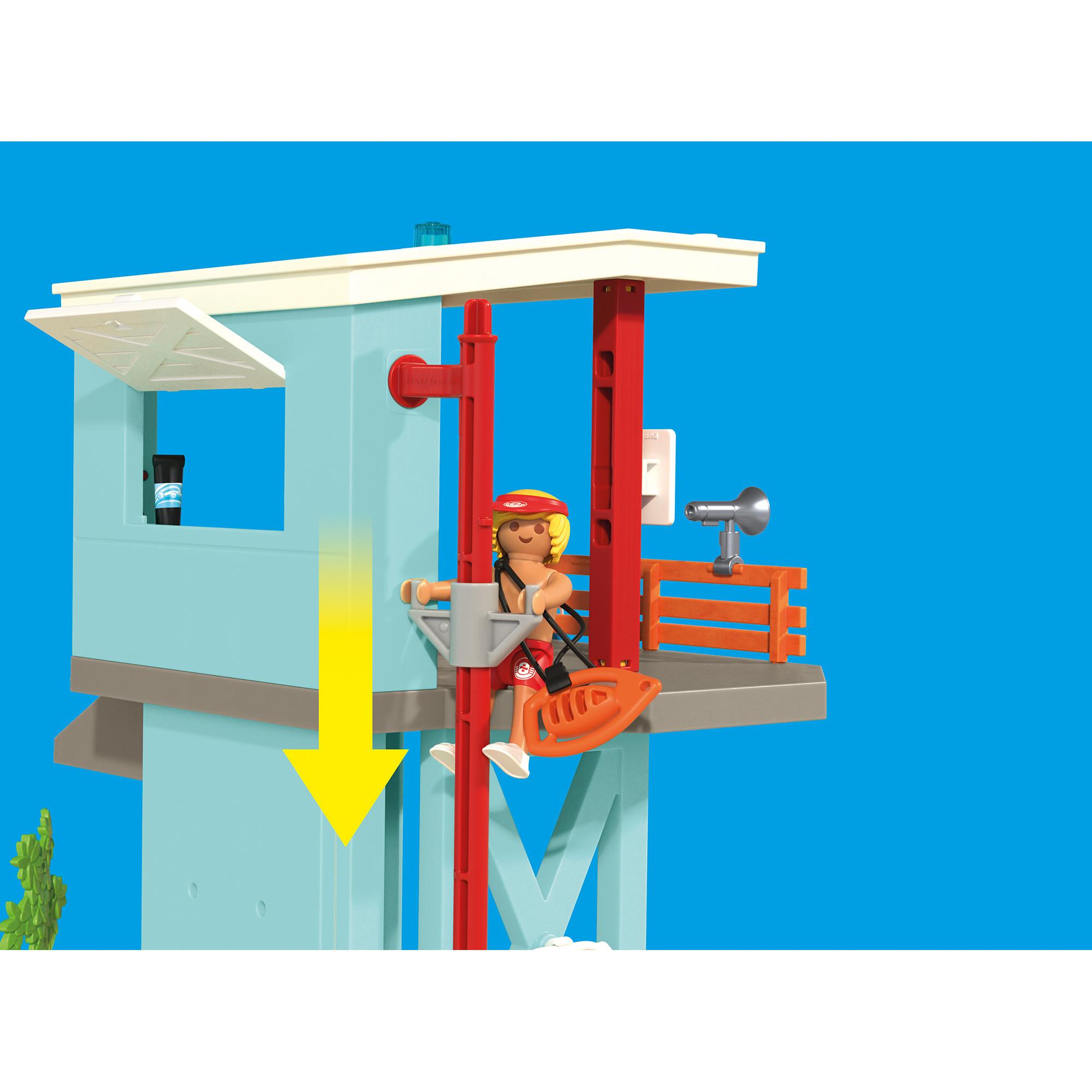 Playmobil  71903 Rettungsturm mit Beach buggy 