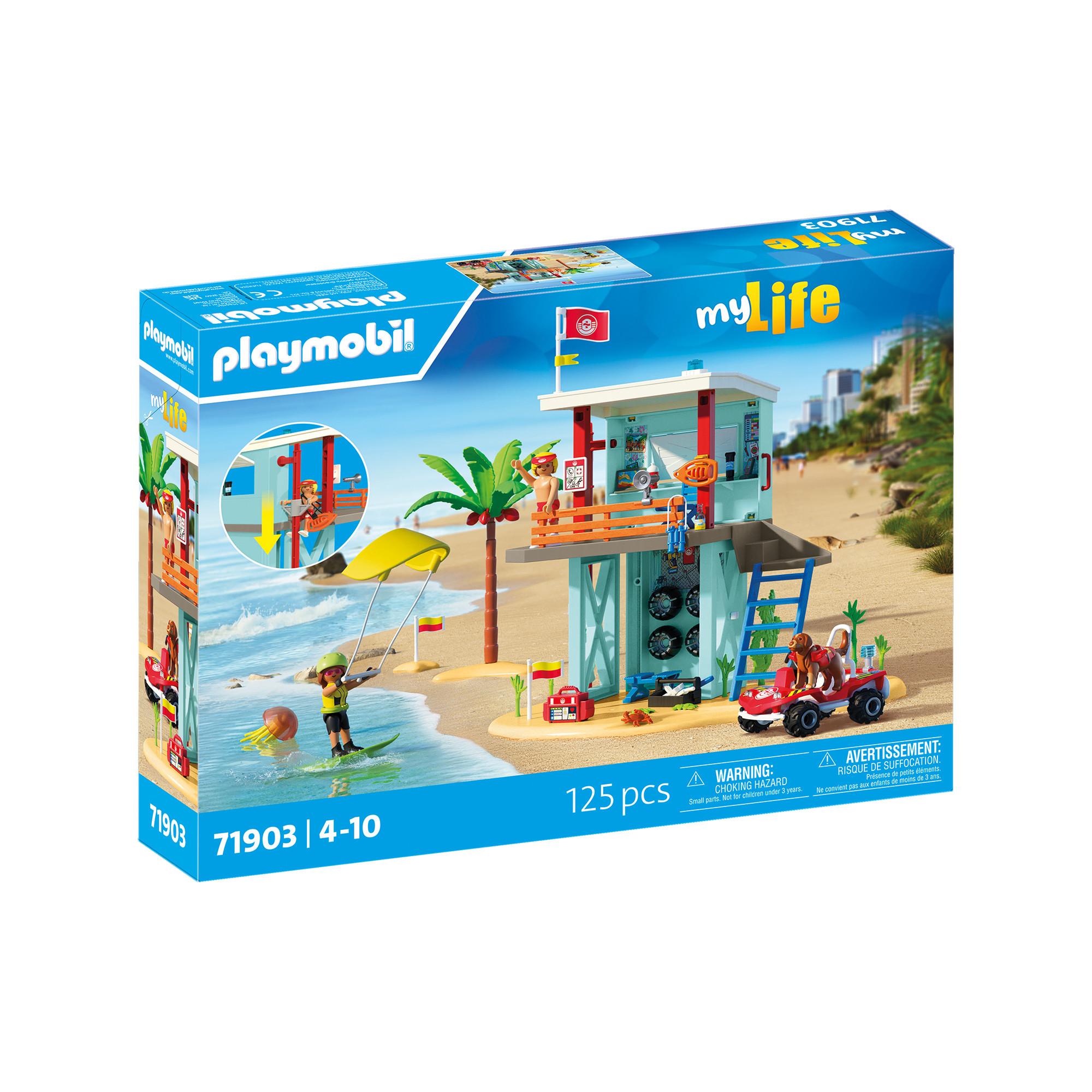 Playmobil  71903 Rettungsturm mit Beach buggy 