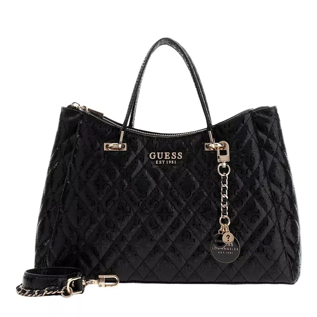 Guess - Satchel Bag, für Damen, Black, Größe ONESIZE 4