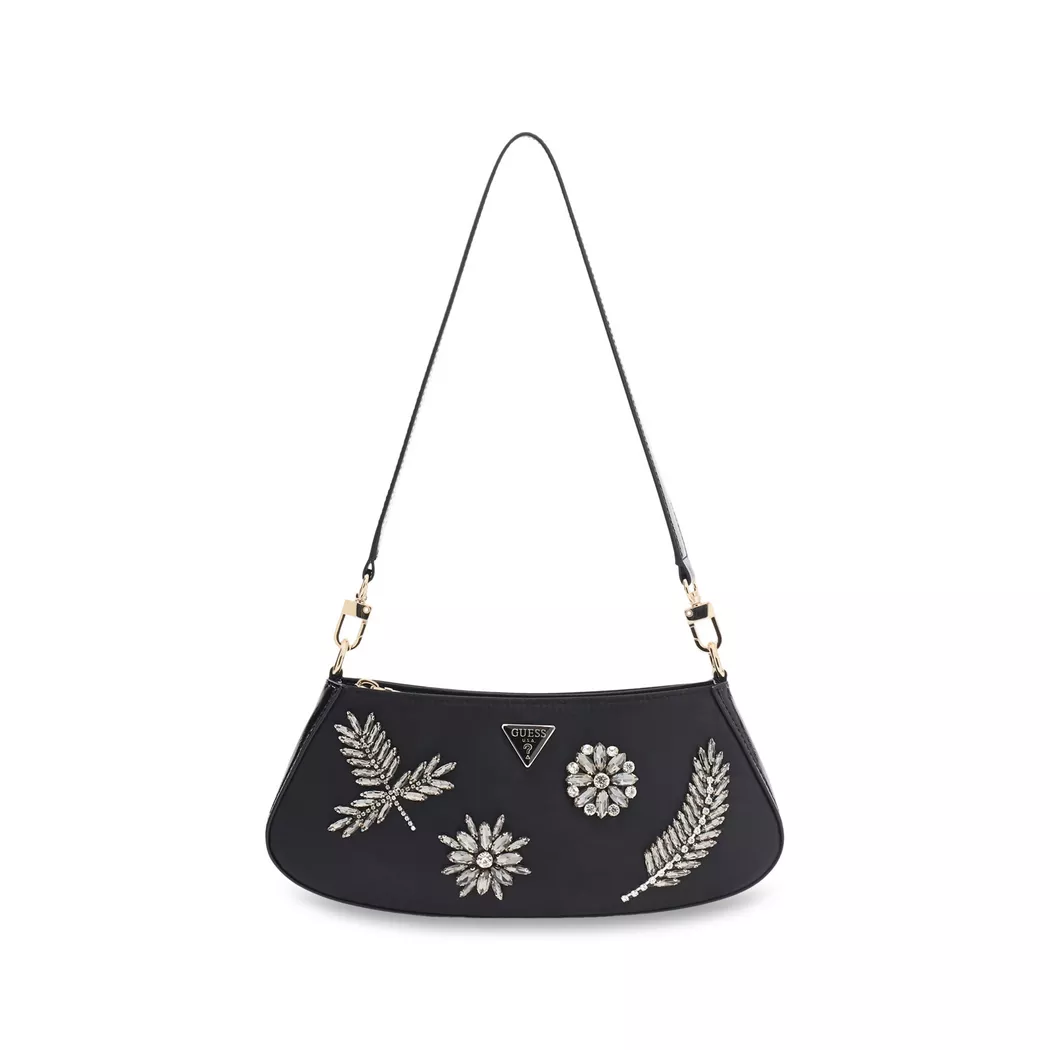 Guess - Schultertasche, für Damen, Black, Größe ONESIZE 4