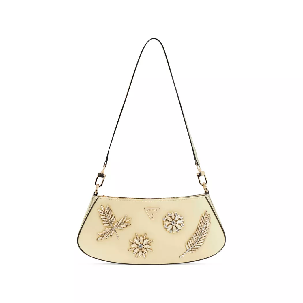 Guess - Schultertasche, für Damen, Gold, Größe ONESIZE