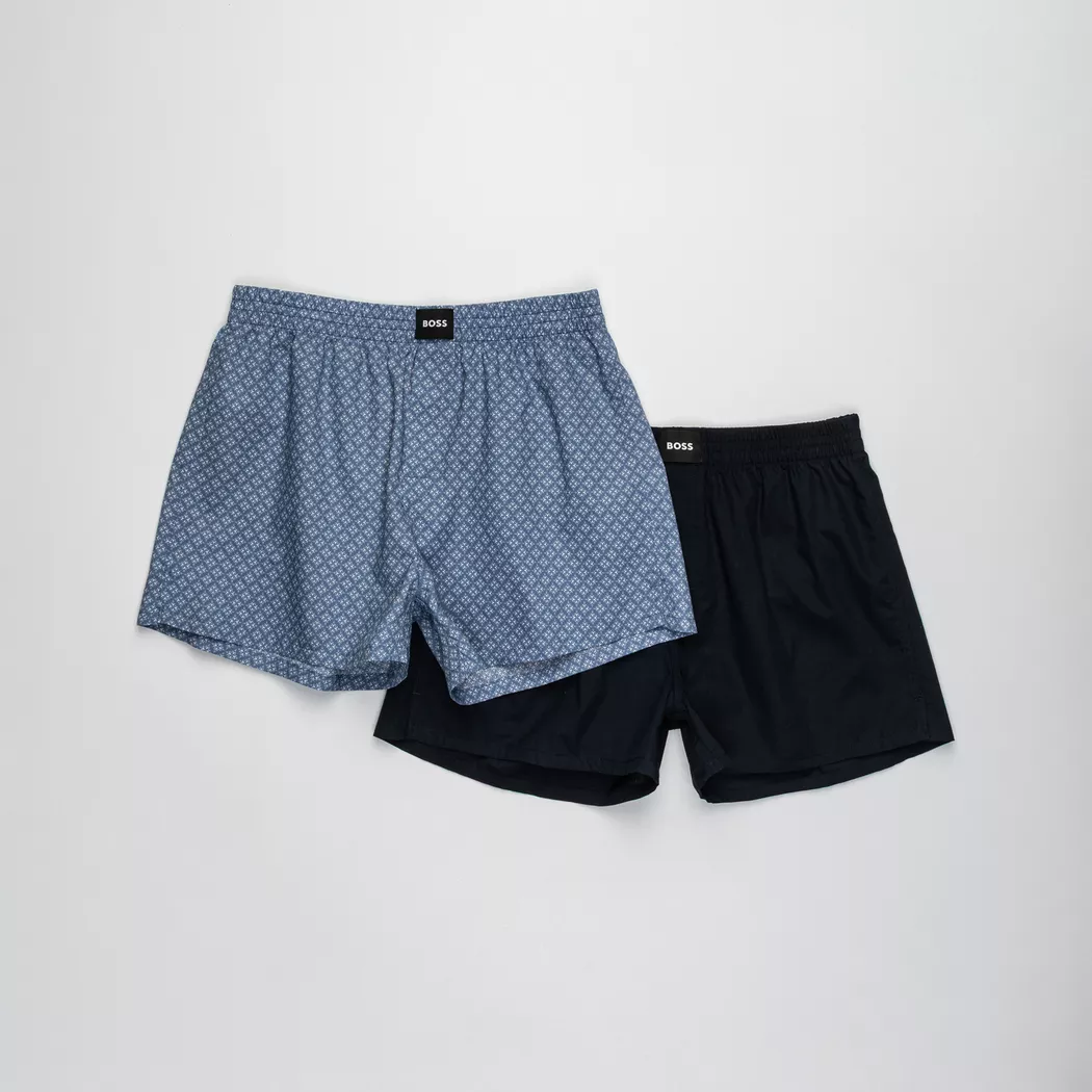 Boss Boxershorts 2er Pkg. light/pastel purple blau   M herren