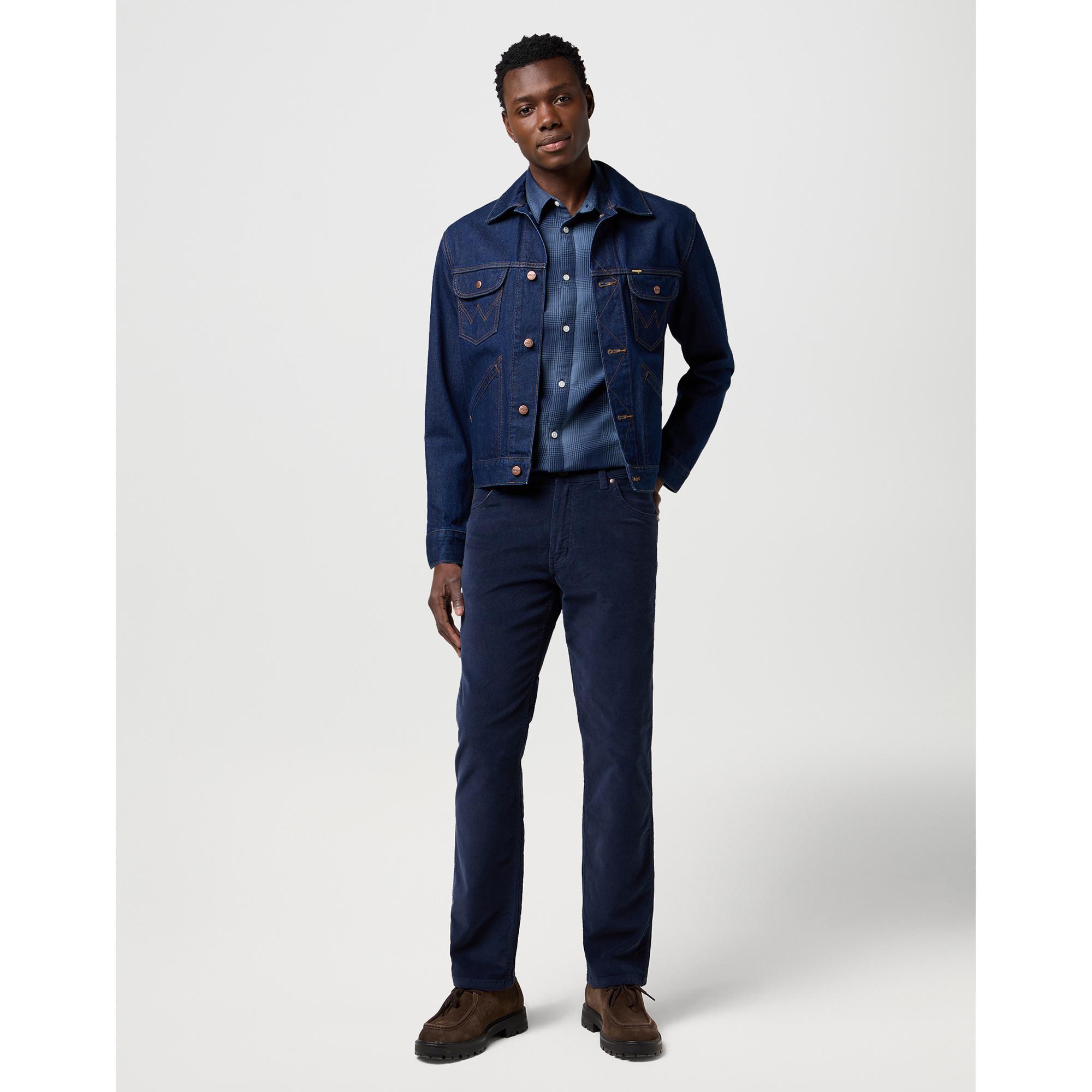 Wrangler GREENSBORO Pantalon en velours côtelé Regular Fit  