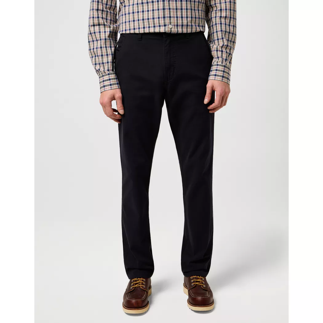 Wrangler Pantalon Chino 112371029 Regular Fit Black 34 Homme