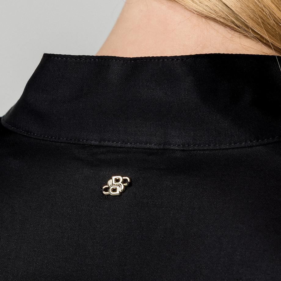 BOSS Langer Morgenmantel mit Schalkragen  