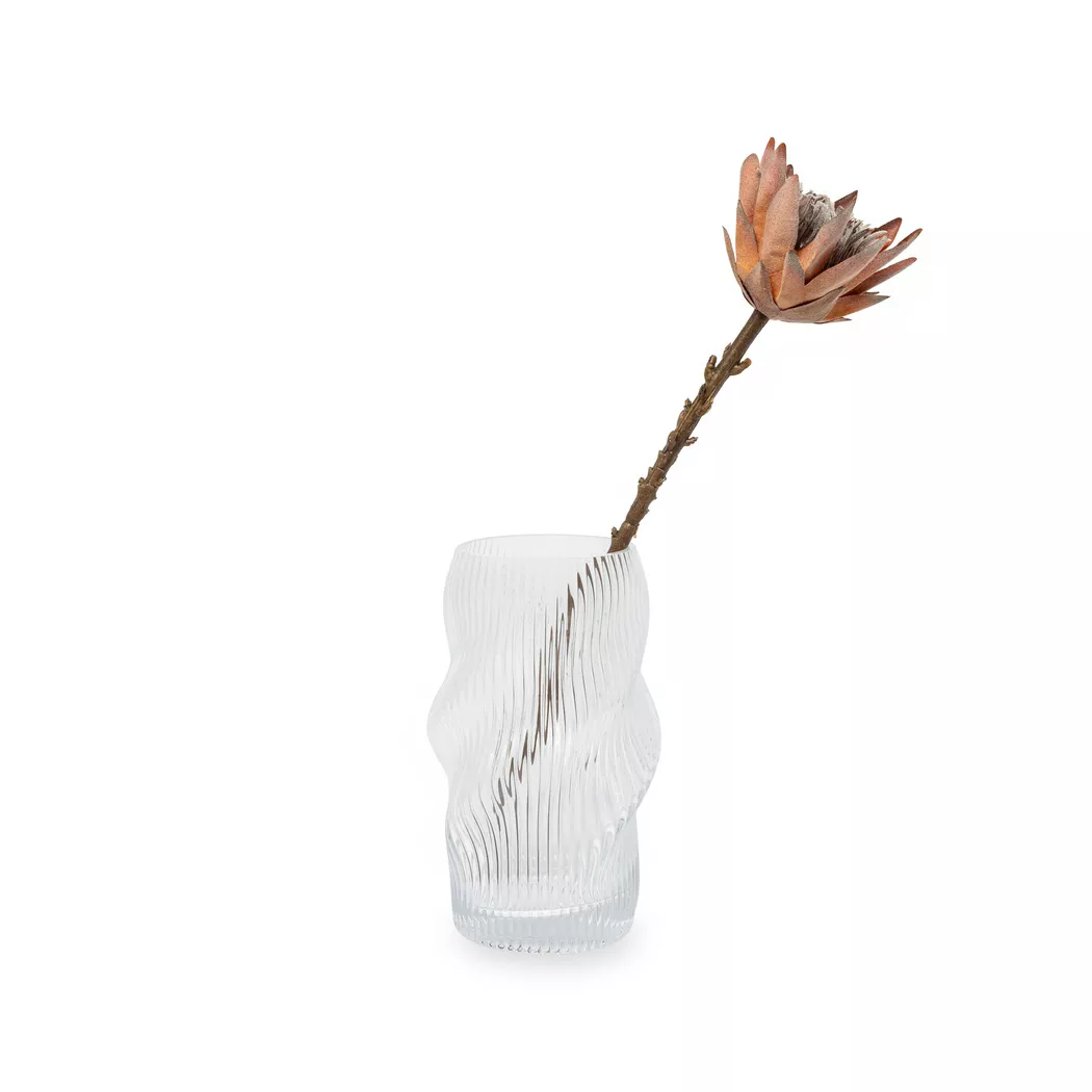 Manor - Glasvase, H24.5CM,Ø15.5CM, Transparent