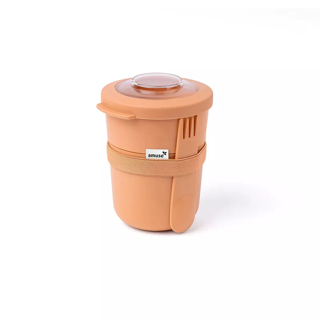 amuse Tylla Lunchbox Peach 600ml