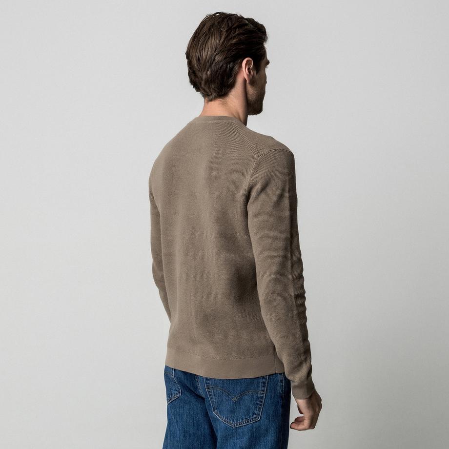 Manor Man Strick Regular Fit Pullover  