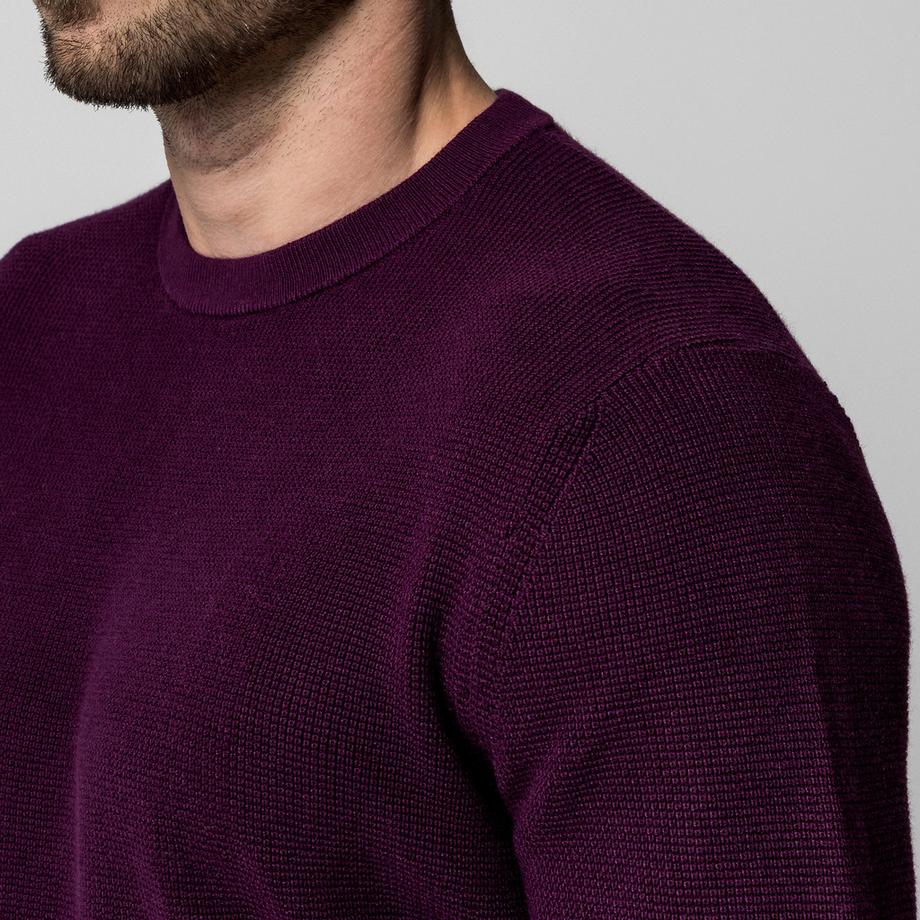 Manor Man Strick Regular Fit Pullover  