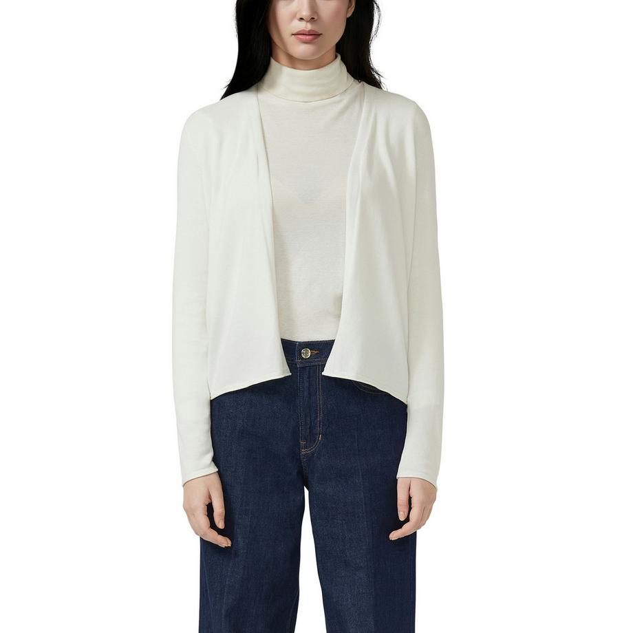 Lange Strickjacke, langarm