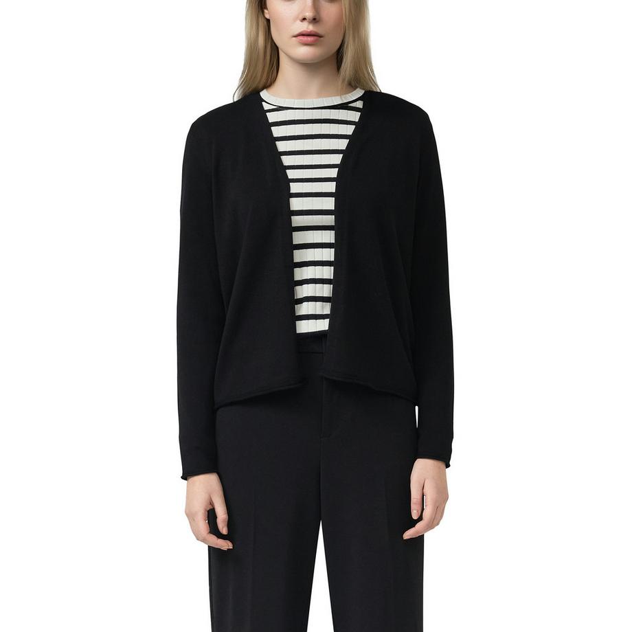 Lange Strickjacke, langarm