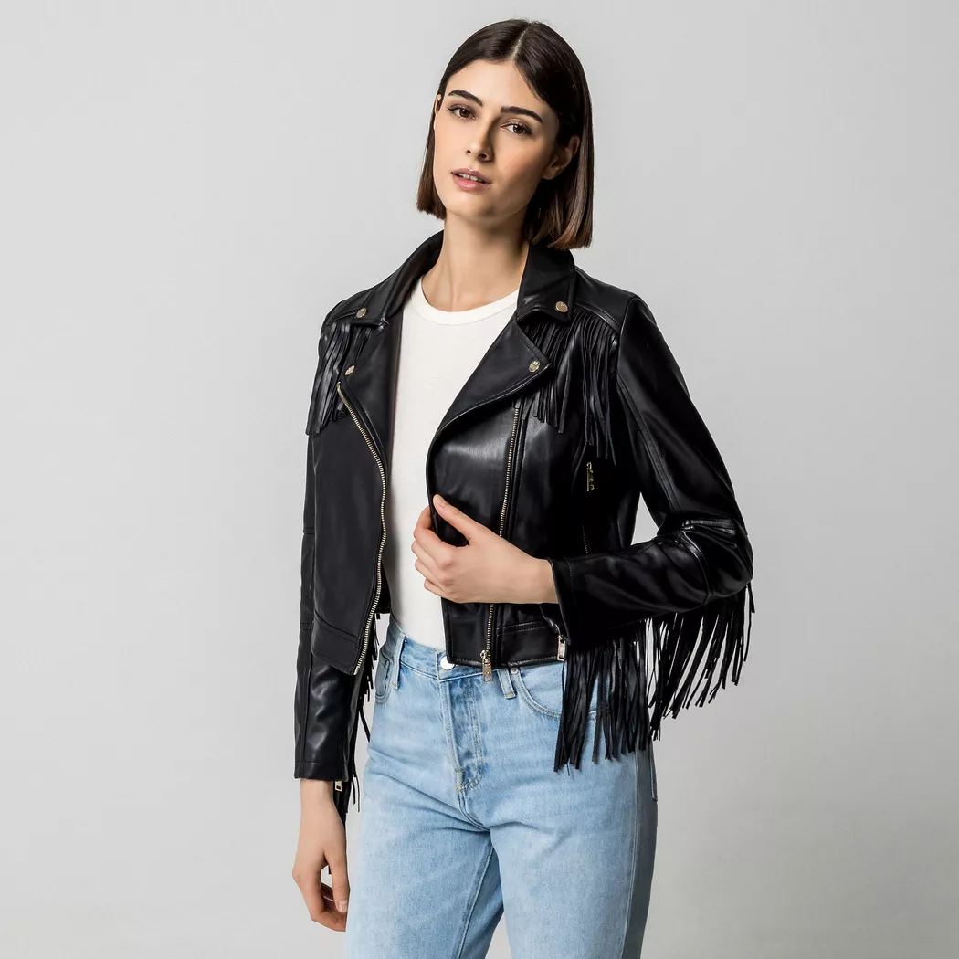 Rinascimento - Jacke, für Damen, Black, Größe M