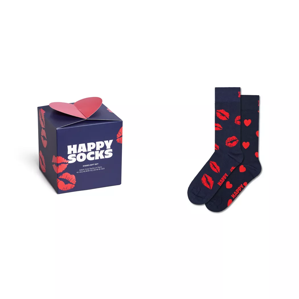 Happy socks Valentin Gift Set Blue 36-40 2